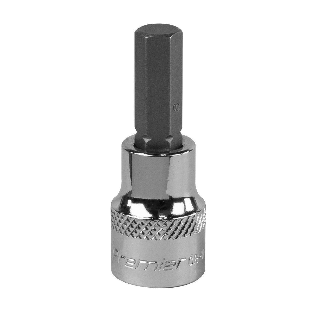 Sealey Hex Socket Bit 8mm 3/8"Sq Drive