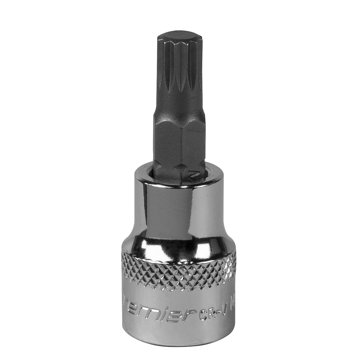 Sealey Spline Socket Bit M8 3/8"Sq Drive