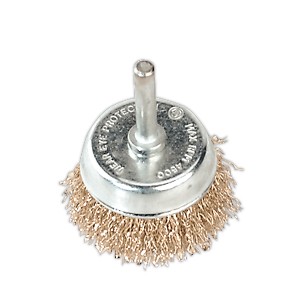 Sealey Wire Cup Brush Ø50mm with Ø6mm Shaft