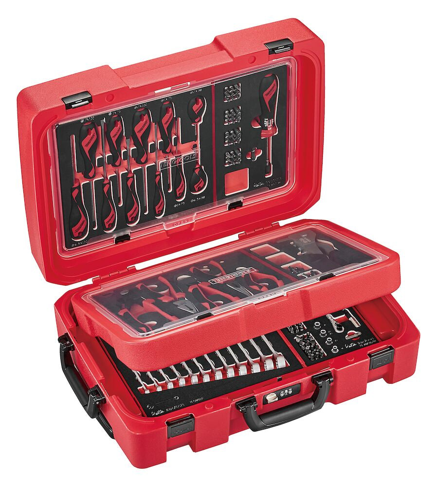 Teng Tools MECCA PRO TC-9 FOAM Tool Kit 226 Pieces