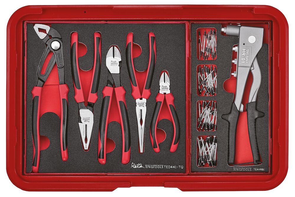 Teng Tools MECCA PRO TC-9 FOAM Tool Kit 226 Pieces