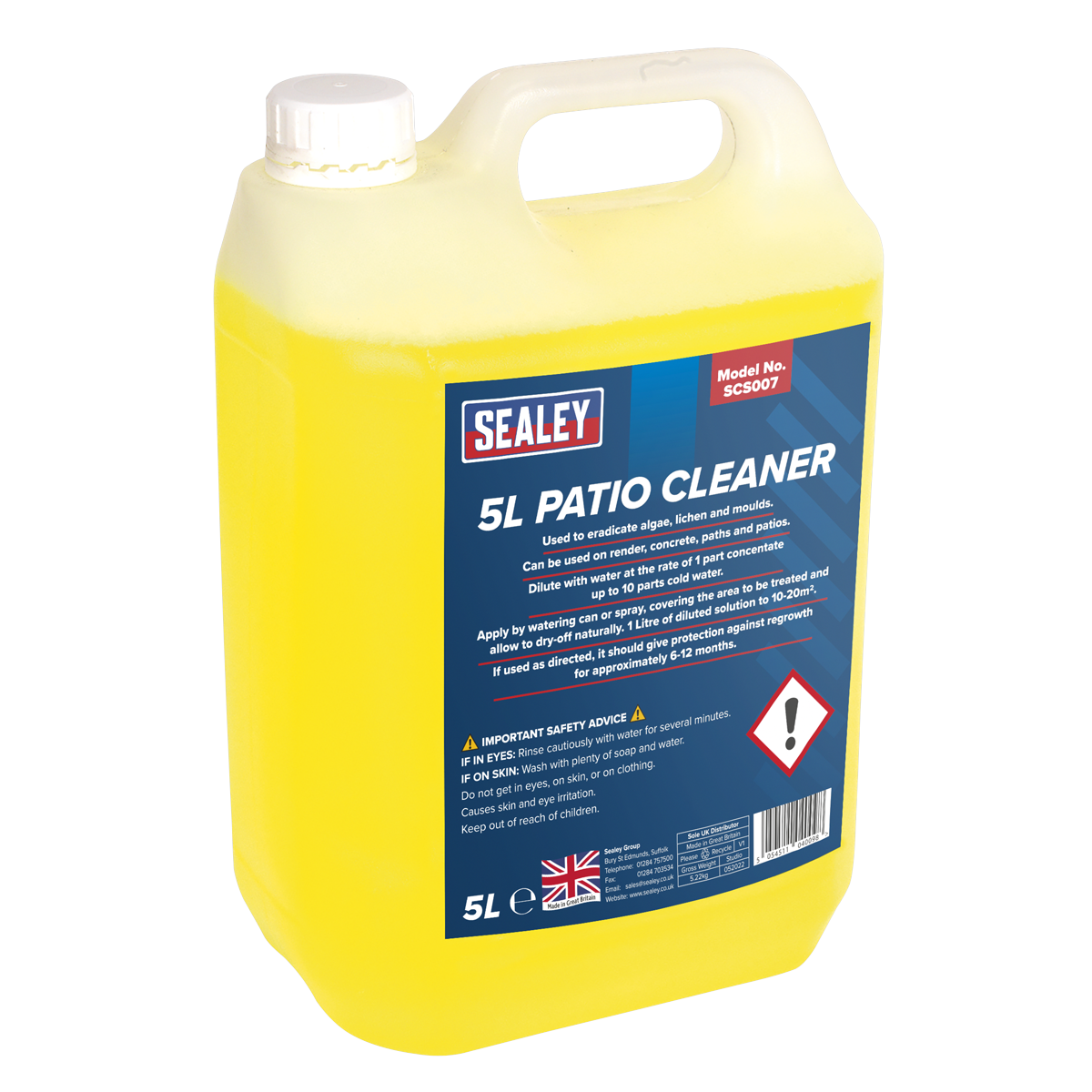 Sealey Patio Cleaner 5L