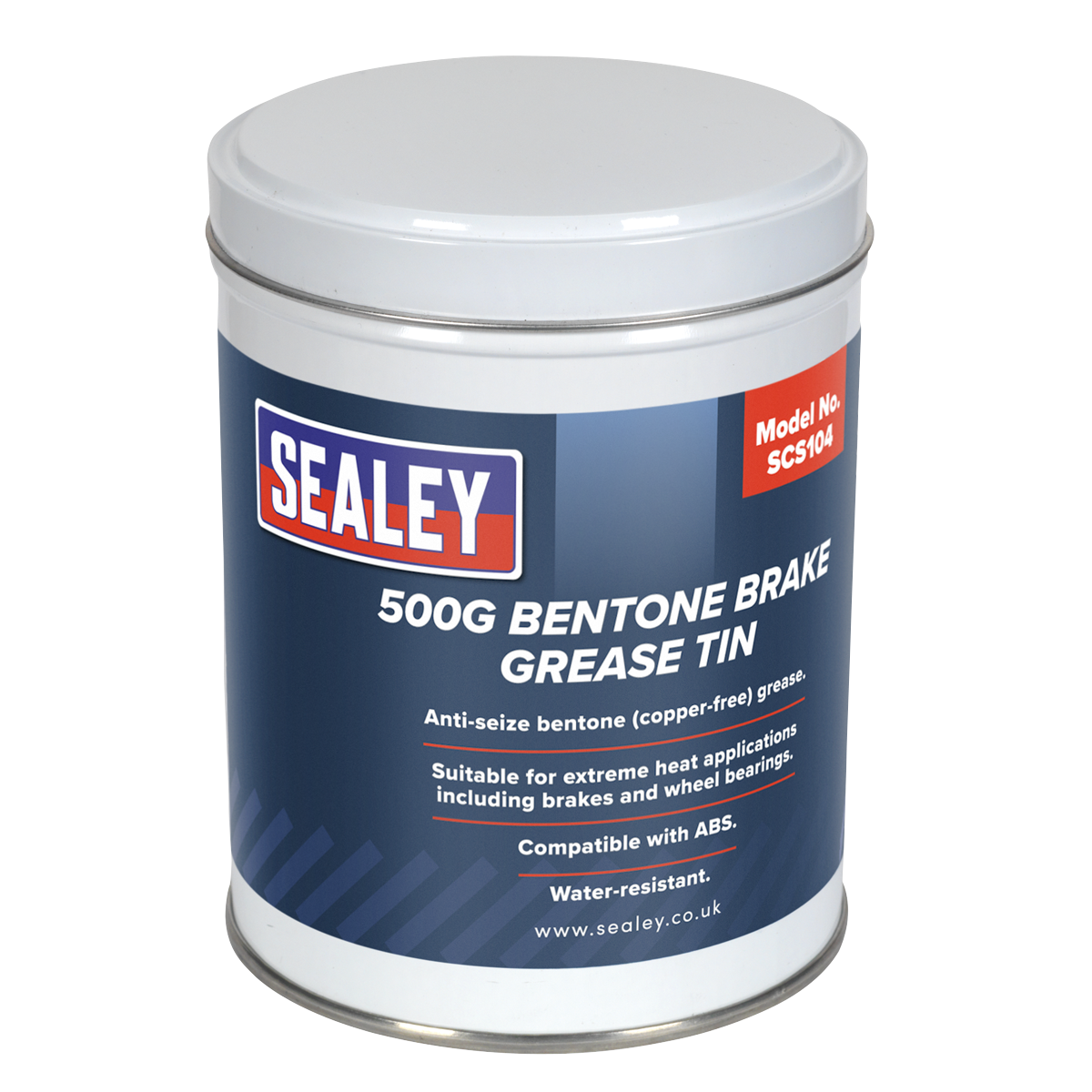 Sealey Bentone Grease for Brakes 500g Tin