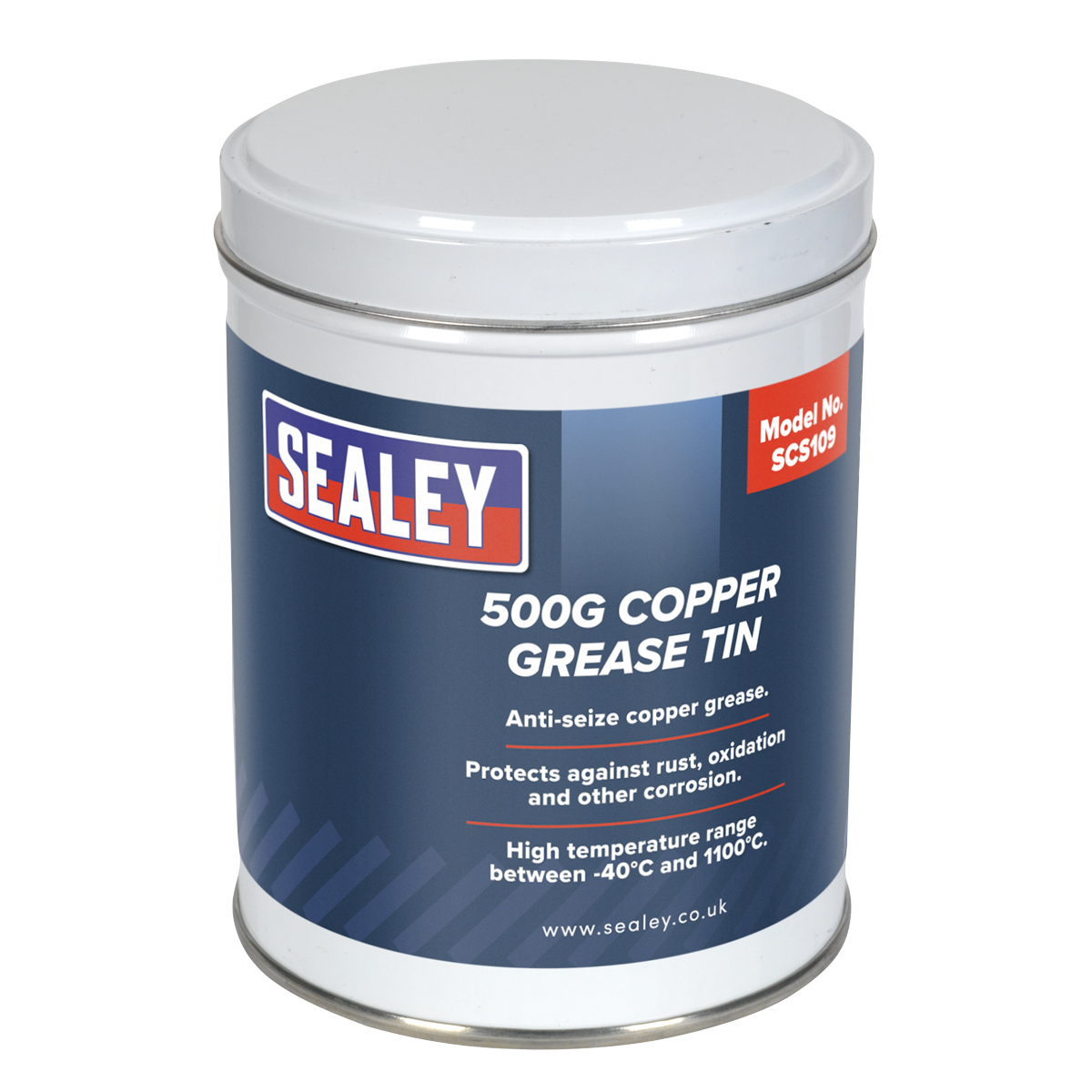 Sealey Copper Grease 500g Tin