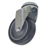Sealey Castor Wheel Bolt Hole Swivel Ø75mm SCW275SB