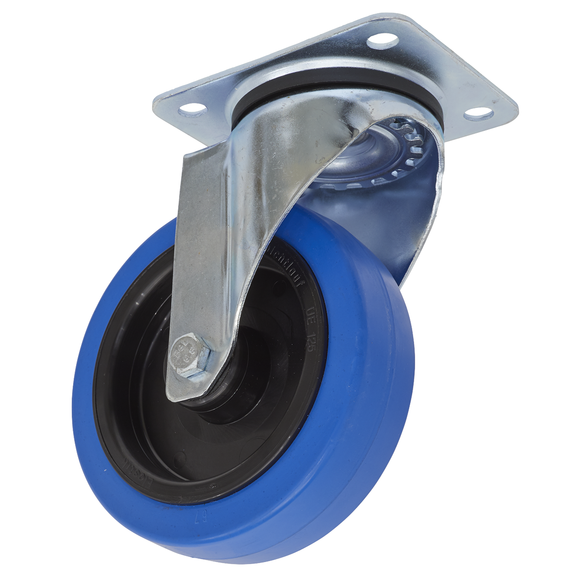 Sealey Castor Wheel Swivel Plate Ø125mm SCW3125SP