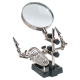 Sealey Mini Robot Soldering Stand with Magnifier & Iron Holder