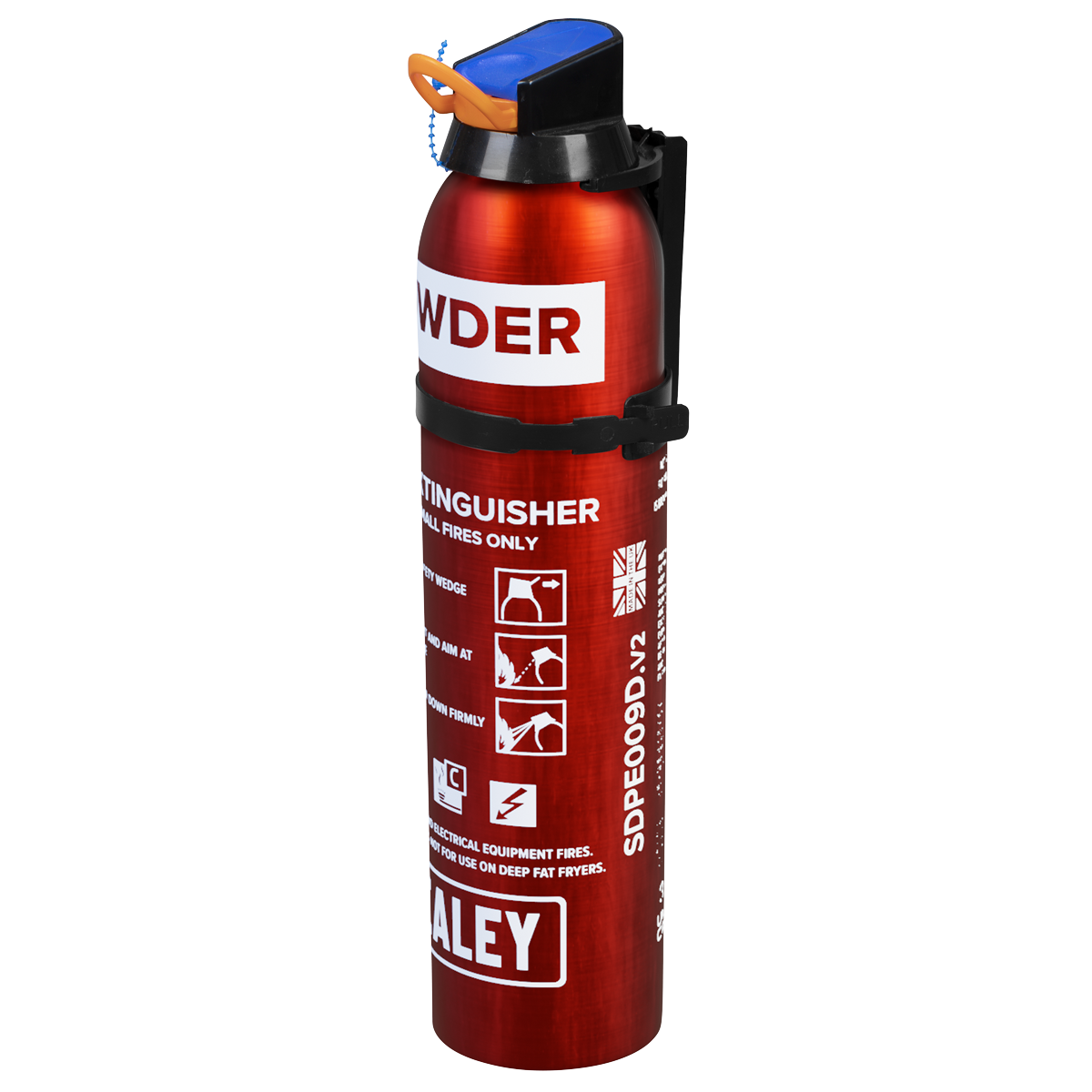 Sealey Fire Extinguisher 0.95kg Dry Powder - Disposable