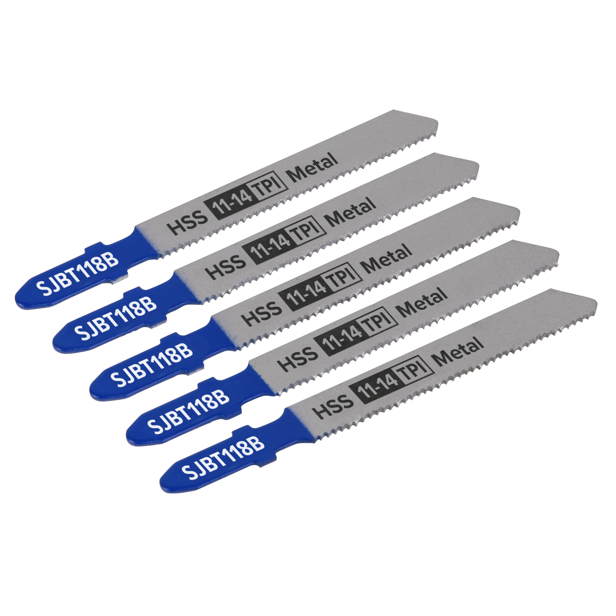 Sealey Jigsaw Blade Metal 92mm 11-14tpi - Pack of 5