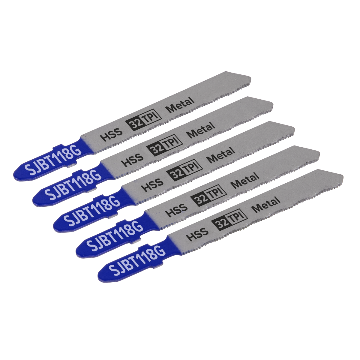 Sealey Jigsaw Blade Metal 75mm 32tpi - Pack of 5