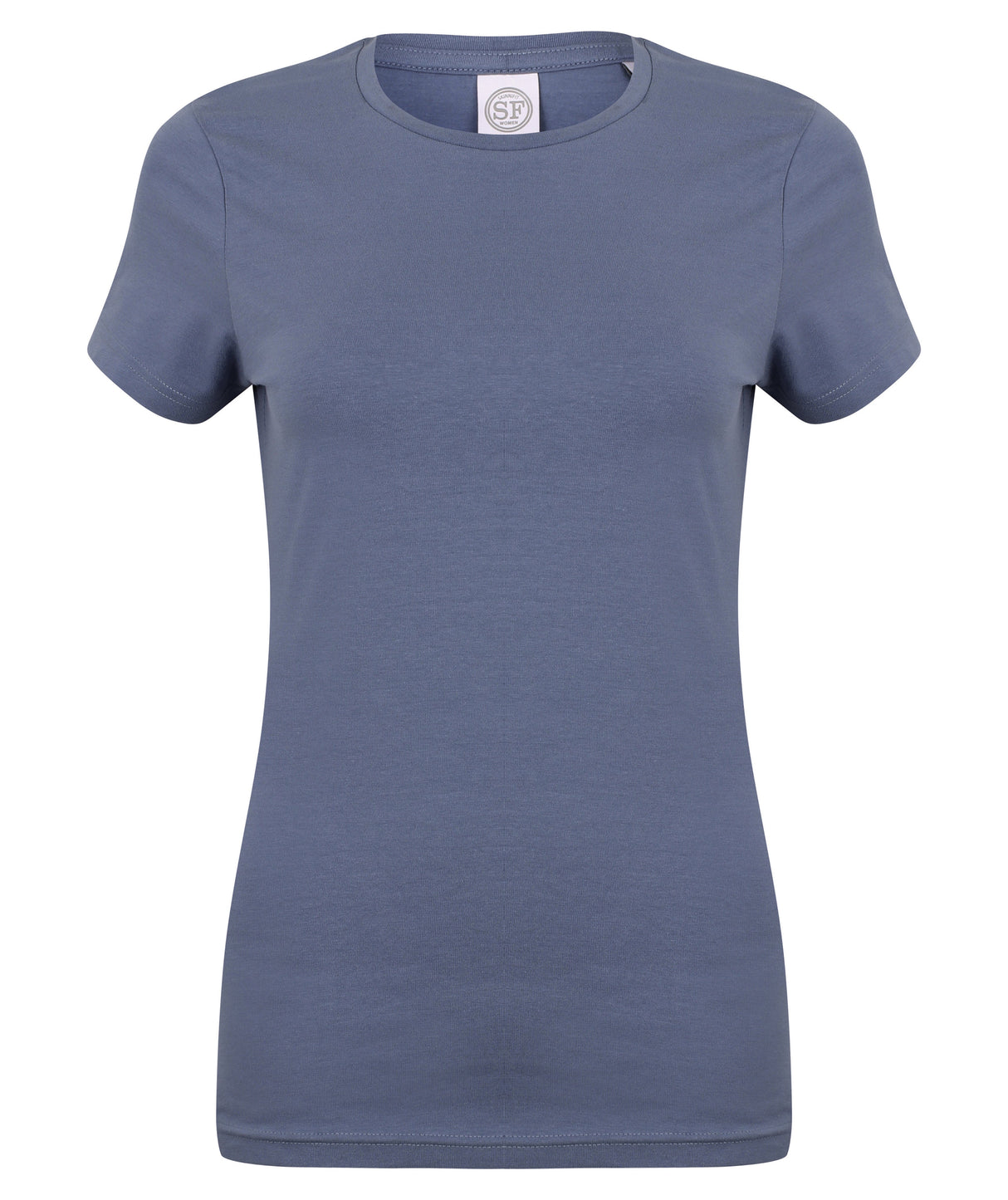 Sf Feel Good Women's Stretch T-Shirt - Heather Navy