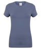 Sf Feel Good Women's Stretch T-Shirt - Heather Navy