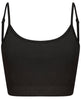 Sf Women's Sustainable Fashion Cropped Cami Top With Adjustable Straps