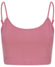 Sf Women's Sustainable Fashion Cropped Cami Top With Adjustable Straps