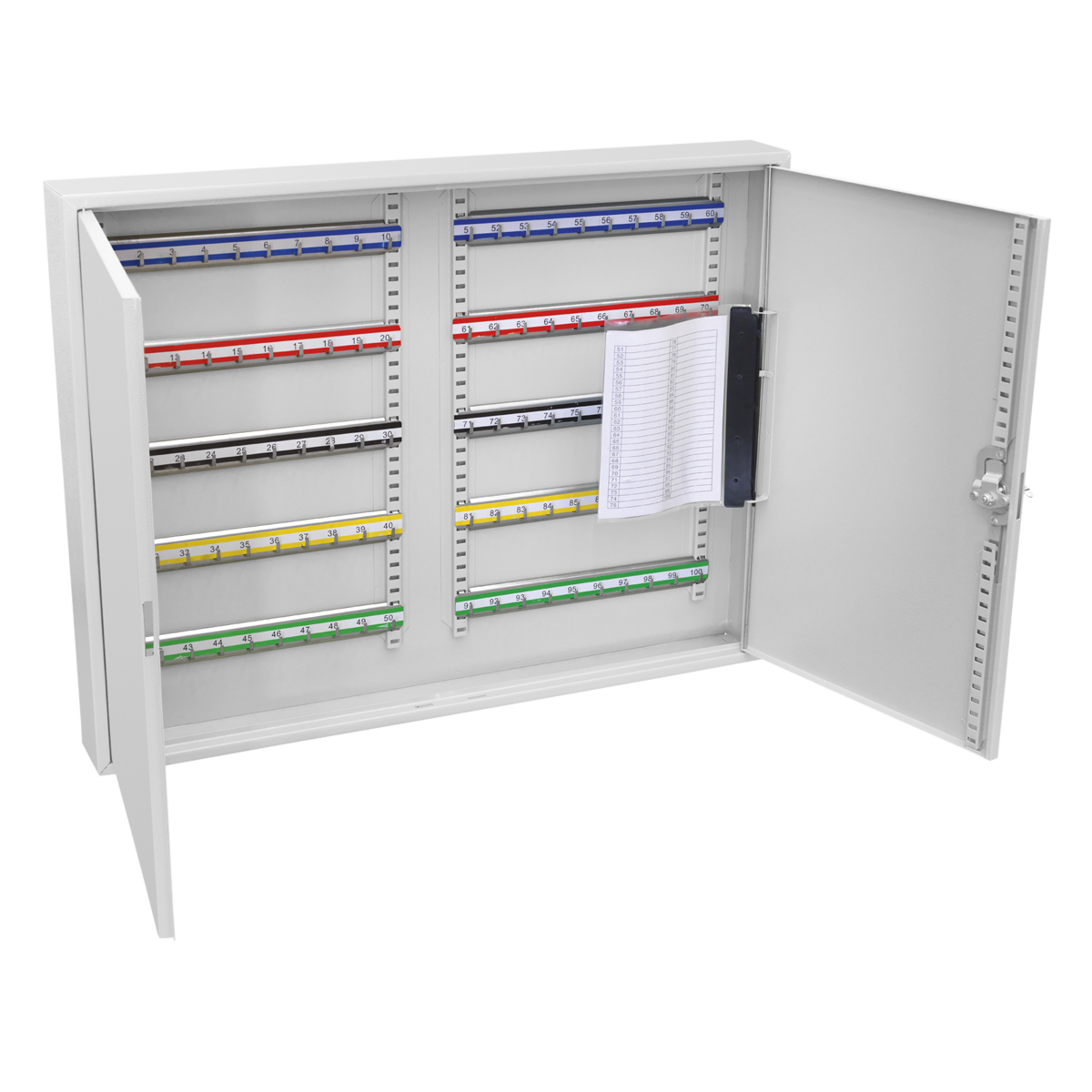 Sealey Key Cabinet 100 Key Capacity Wide