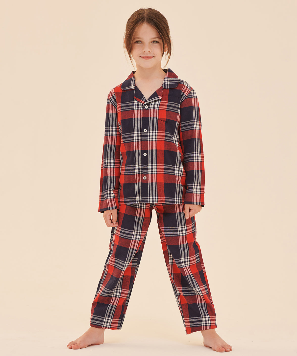 Sf Minni Kids Tartan Lounge Set