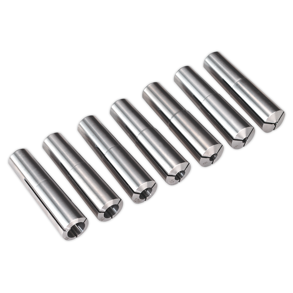 Sealey Collet Set MT3-M12 Ø4-16mm