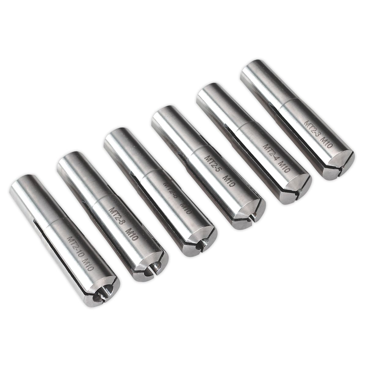 Sealey Collet Set MT2-M10 Ø3-10mm