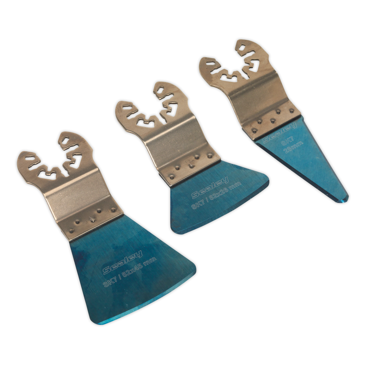 Sealey Multi-Tool Scraping Blade Set 3pc