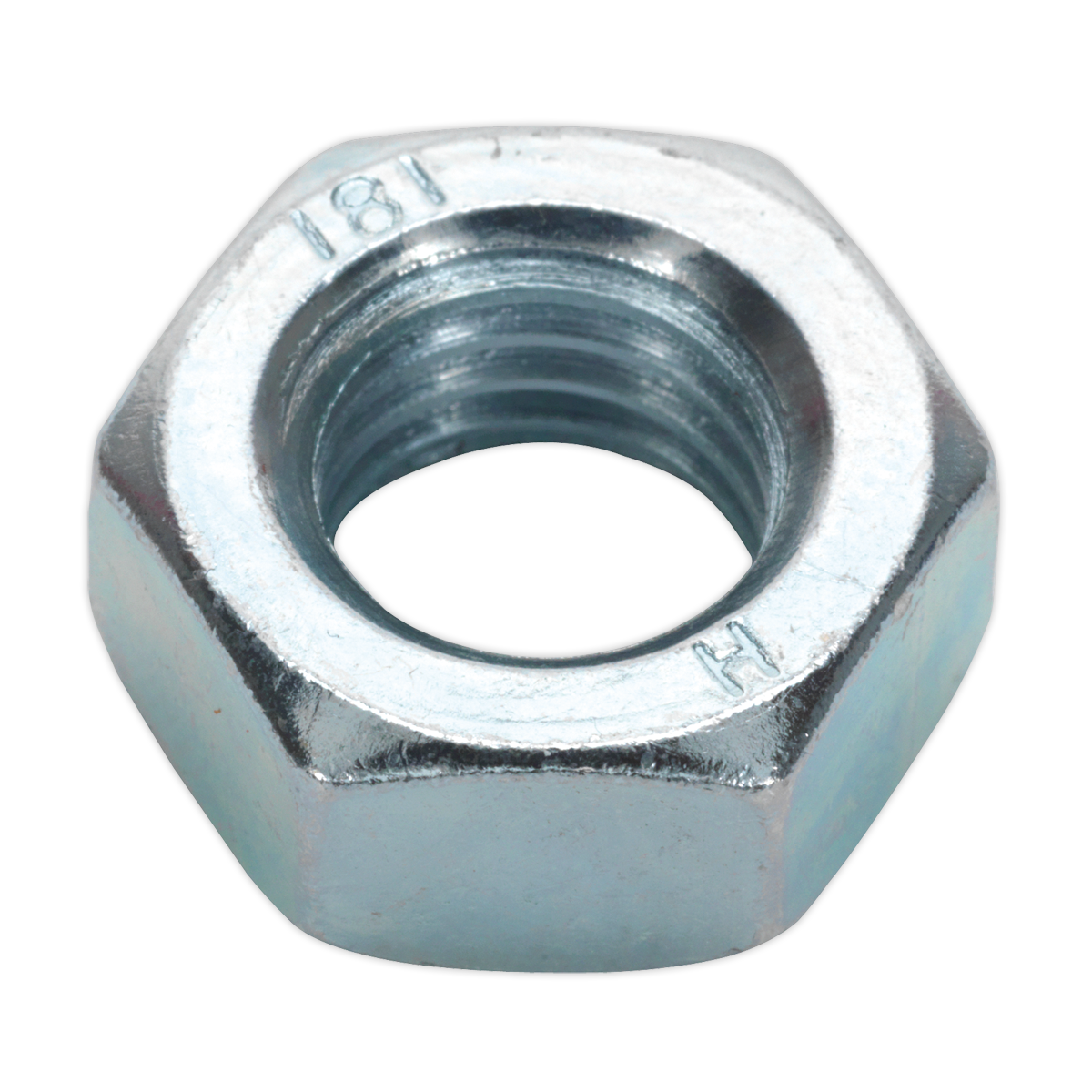 Sealey Steel Nut DIN 934 - M14 Zinc Pack of 25