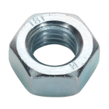 Sealey Steel Nut DIN 934 - M14 Zinc Pack of 25