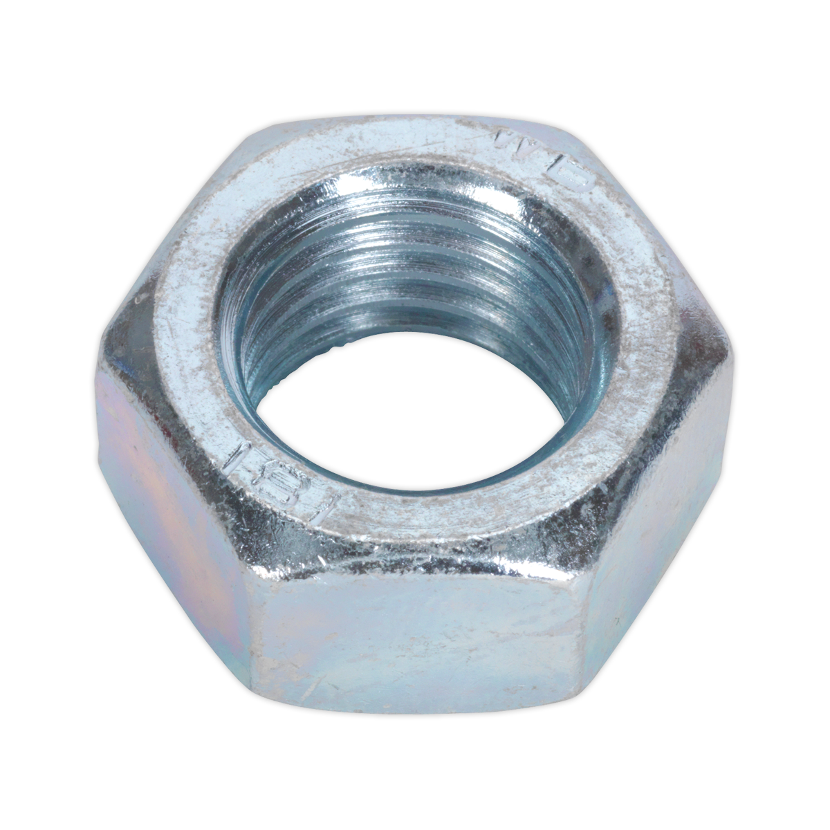 Sealey Steel Nut DIN 934 - M24 Zinc Pack of 5