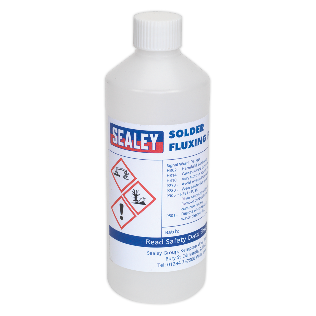 Sealey Solder Fluxing Fluid 500ml Bottle