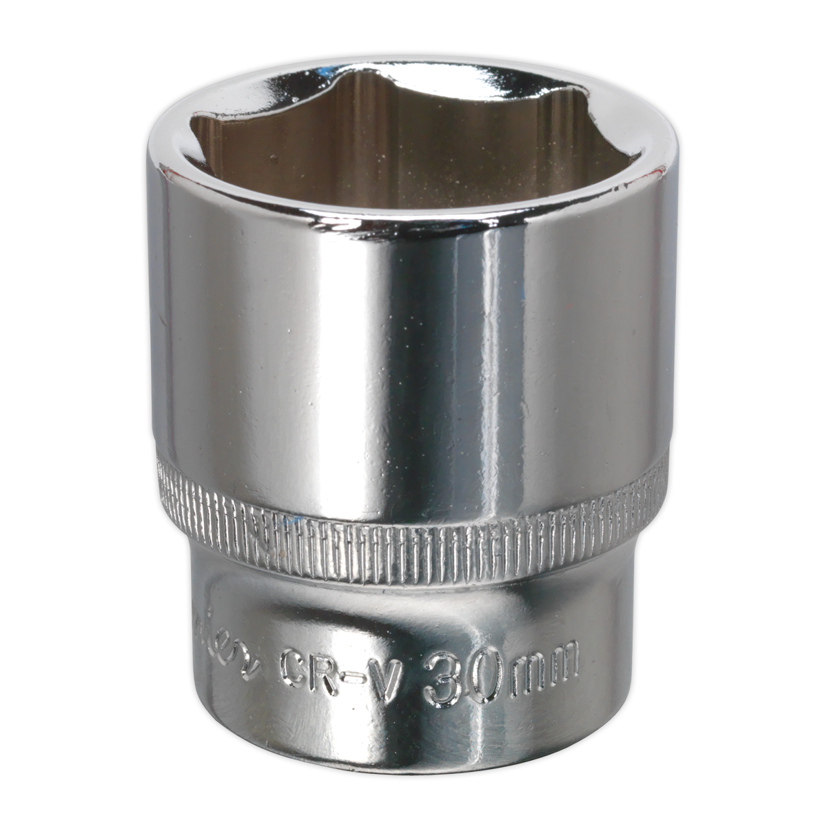 Sealey WallDrive® Socket 30mm 1/2"Sq Drive Fully Polished