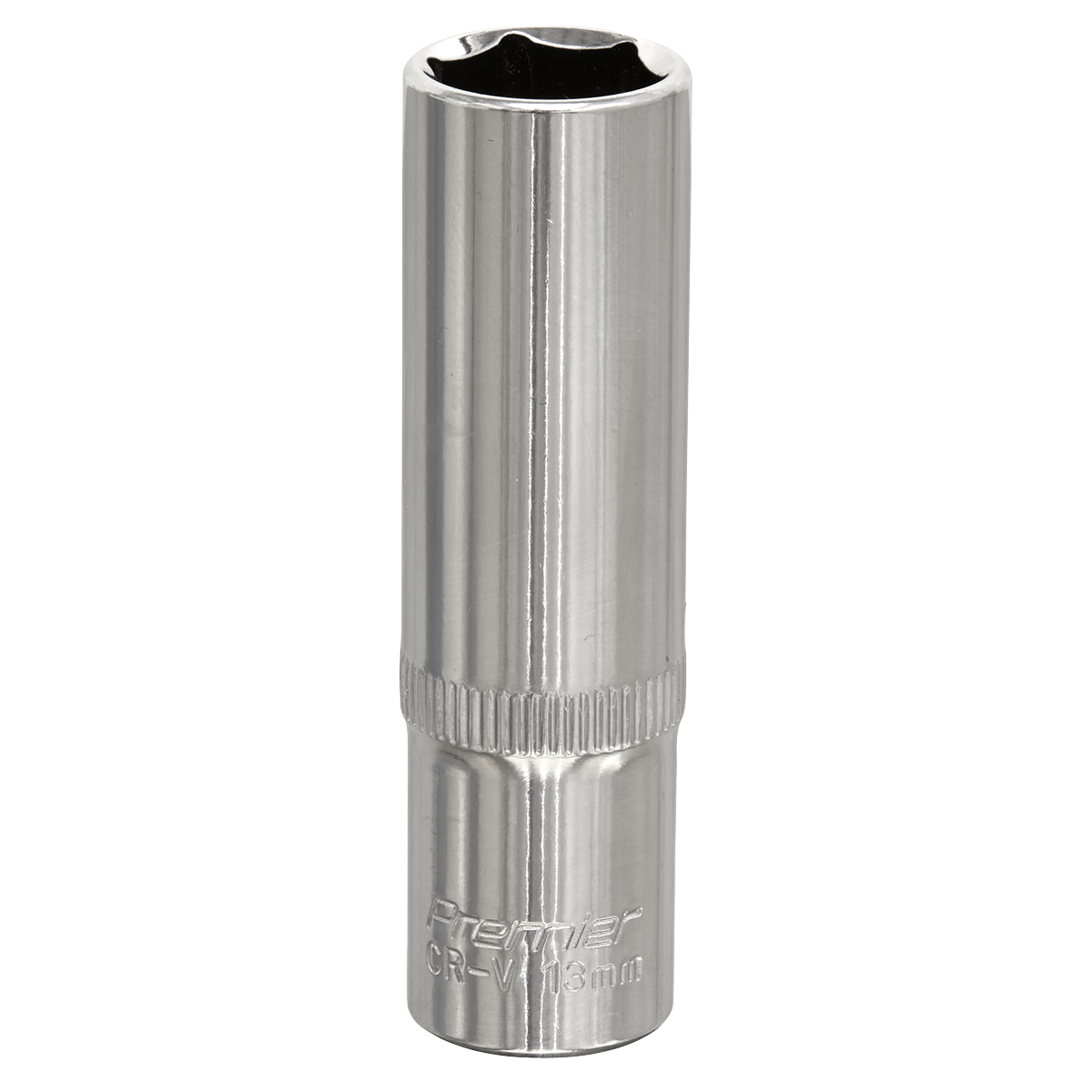 Sealey WallDrive® Socket 13mm Deep 3/8"Sq Drive Fully Polished