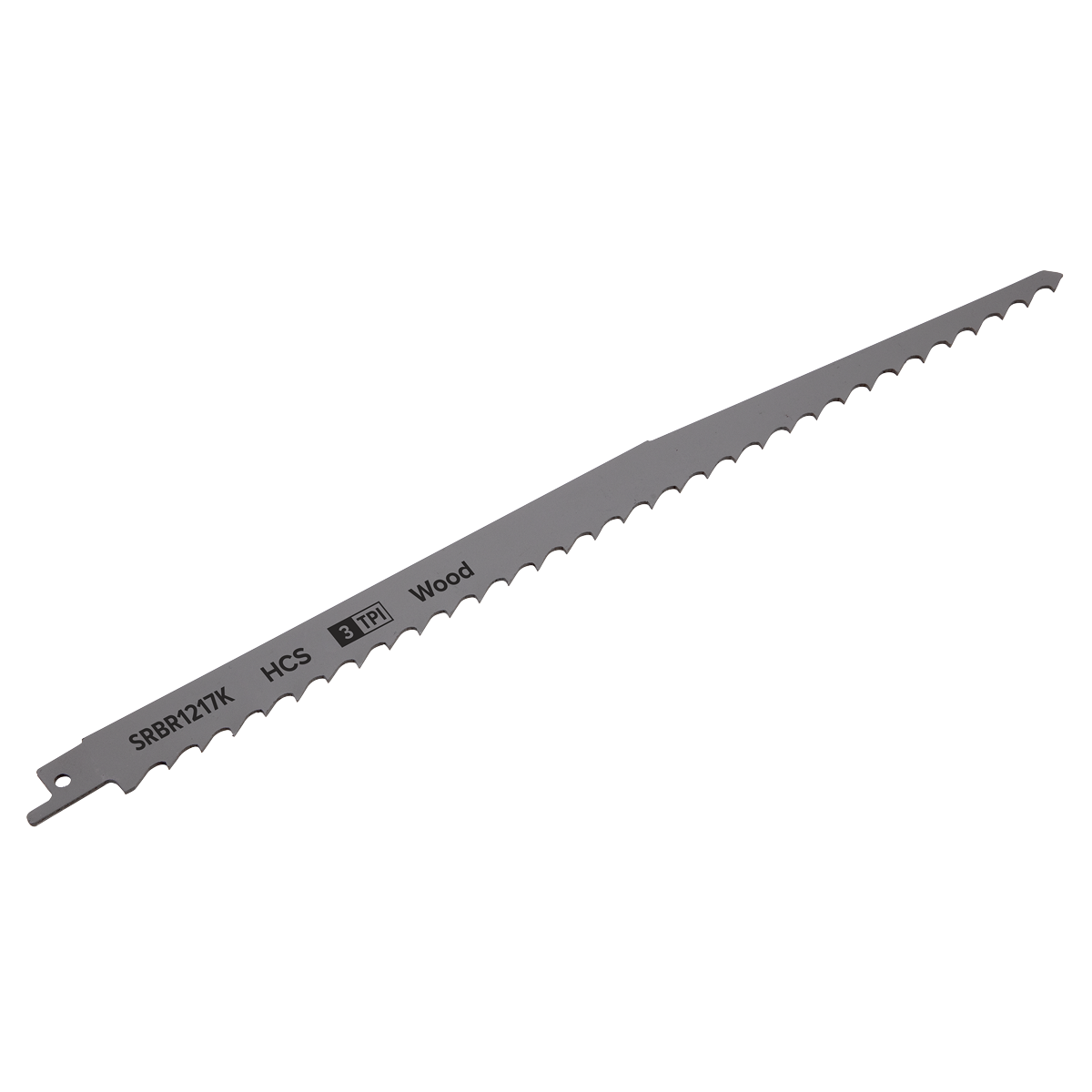 Sealey Reciprocating Saw Blade Pruning & Coarse Wood 300mm 3tpi - Pack of 5