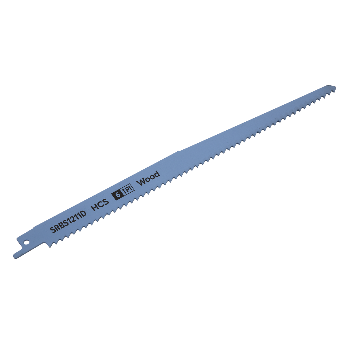 Sealey Reciprocating Saw Blade Clean Wood 250mm 6tpi - Pack of 5