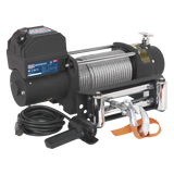 Sealey Self-Recovery Winch 5450kg (12000lb) Line Pull 12V