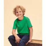 Fruit Of The Loom Kids Iconic 150 T - Heather Navy