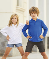 Fruit Of The Loom Kids Long Sleeve 65/35 Polo