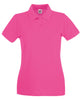 Fruit Of The Loom Women's Premium Polo - Fuchsia