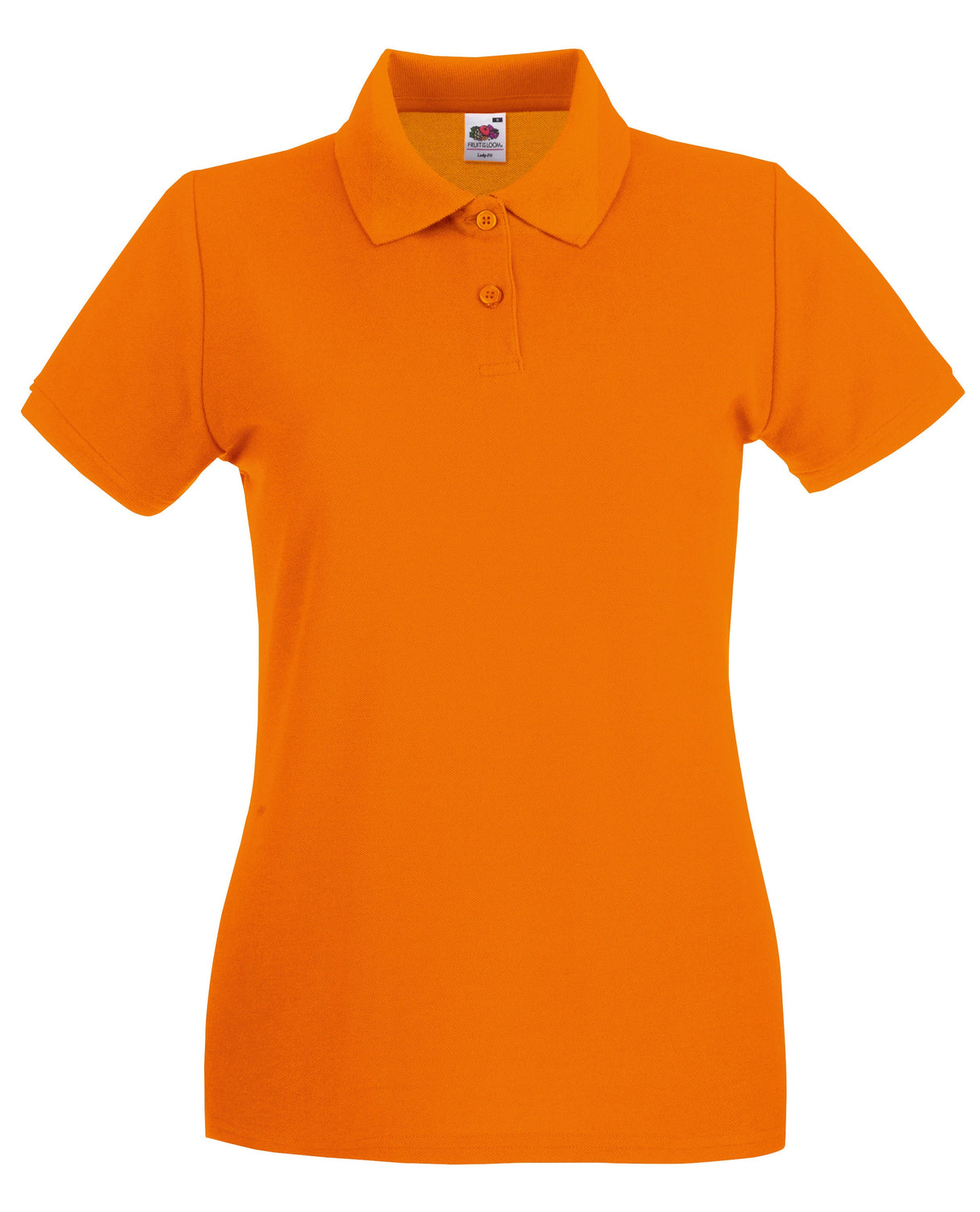 Fruit Of The Loom Women's Premium Polo - Orange