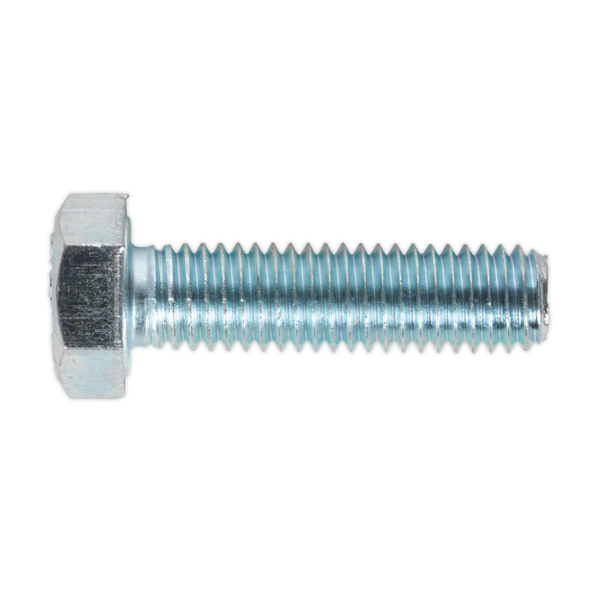 Sealey HT Setscrew M8 x 30mm 8.8 Zinc Pack of 50