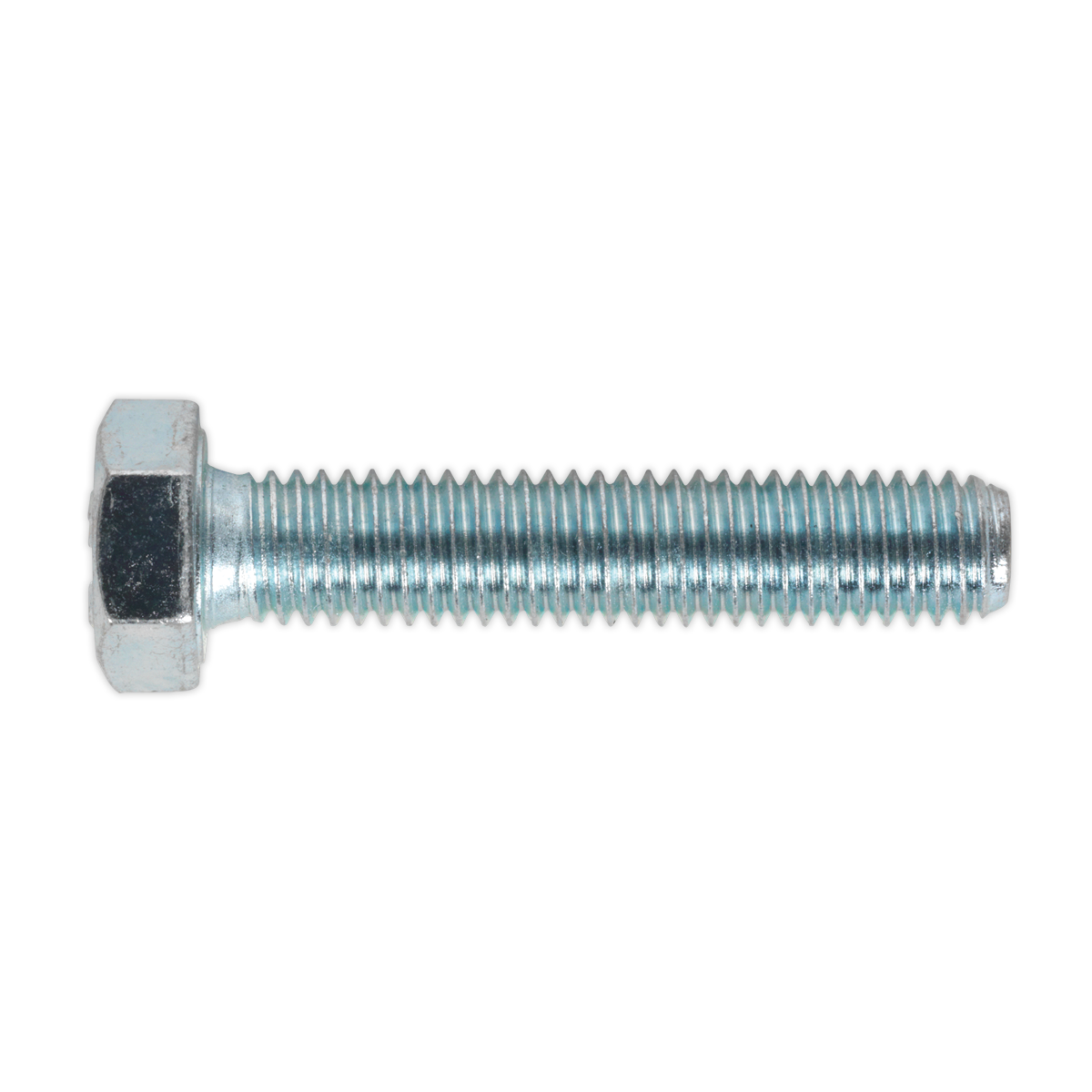 Sealey HT Setscrew M8 x 40mm 8.8 Zinc Pack of 50