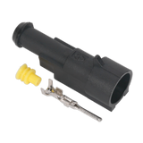 Sealey Superseal Male Connector 1-Way Pack of 5