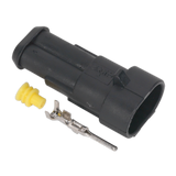 Sealey Superseal Male Connector 2-Way Pack of 5