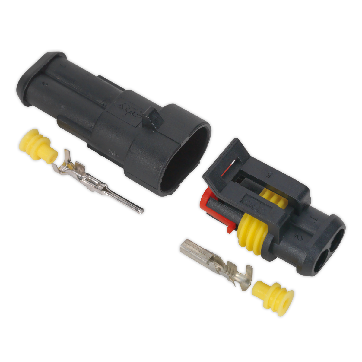 Sealey Superseal Male & Female Connector 2-Way 1pr