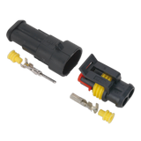 Sealey Superseal Male & Female Connector 2-Way 1pr