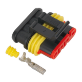 Sealey Superseal Female Connector 4-Way Pack of 3