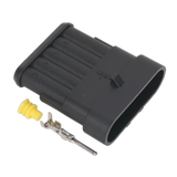 Sealey Superseal Male Connector 5-Way Pack of 3