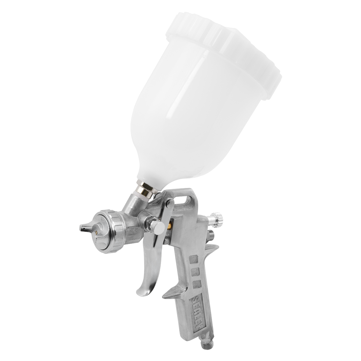 Sealey Spray Gun Gravity Feed 1.5mm Set-Up