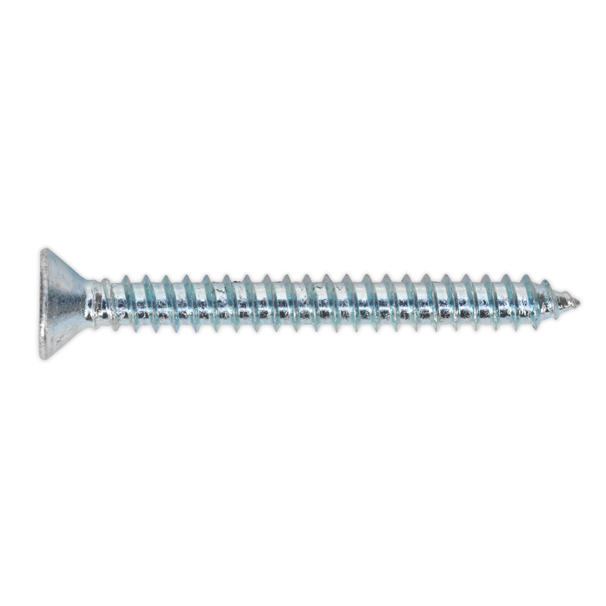 Sealey Self Tapping Screw 4.2 x 38mm Countersunk Pozi Pack of 100