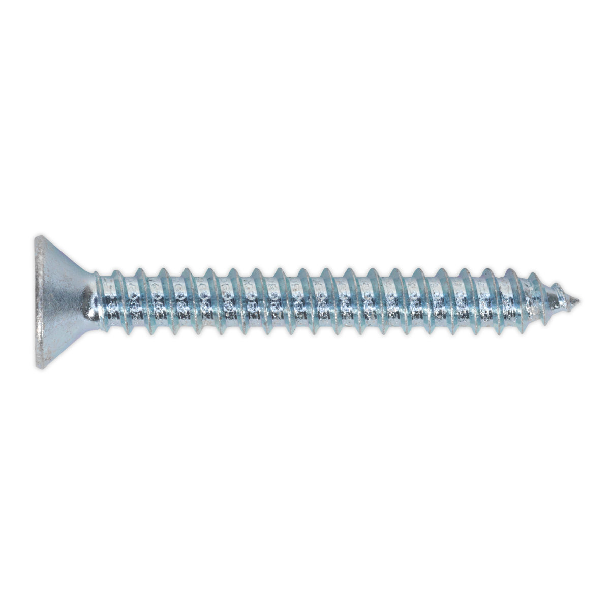 Sealey Self Tapping Screw 4.8 x 38mm Countersunk Pozi Pack of 100