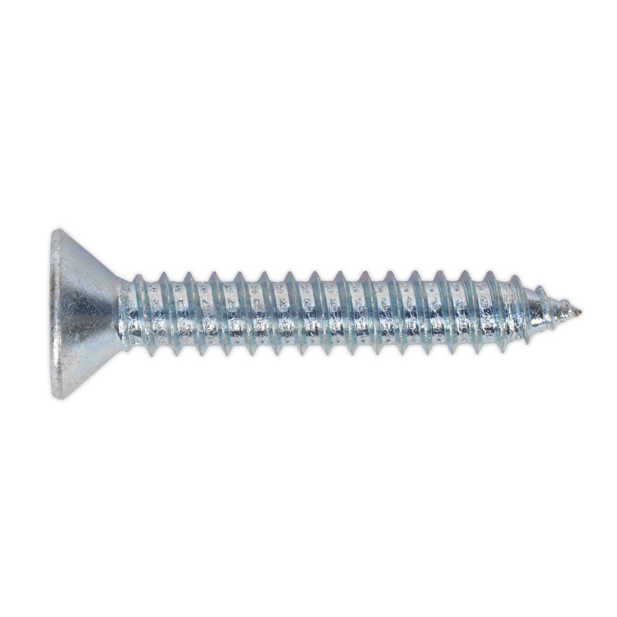 Sealey Self Tapping Screw 6.3 x 38mm Countersunk Pozi Pack of 100