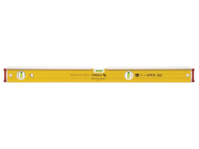 Stabila 96-2-K Double Plumb Masons Spirit Level 3 Vial 16403 80cm