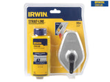 IRWIN® STRAIT-LINE® Aluminium 30m Chalk Line & Blue Chalk Pack